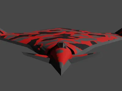 XS-83 Custom Space Fighter Free 3D model