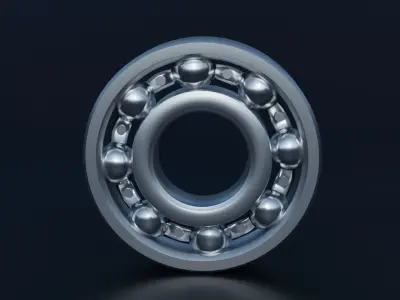 Ball Bearing 3d Model 3D model