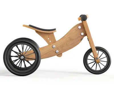 Kinderfeets Tiny Tot Balance Bike 3D model