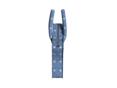 Denim Star Bag 3D model