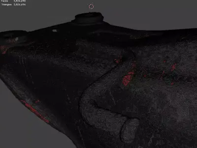  Subaru Impreza Rear Crossmember 20150FE200 2002-2007 Scan 3D model