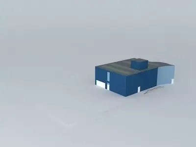 Small Industrial Laboratory Free 3D model