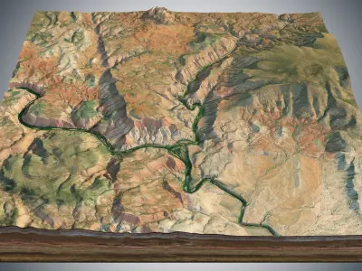 Small Canyon 3D model