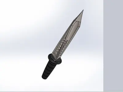 Knife for character 3D model