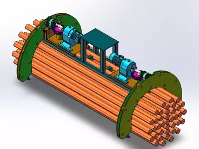 Robotic Design of Lifting and Handling Fixture 3D model