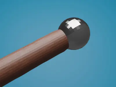 low-poly sword Low-poly 3D model buy