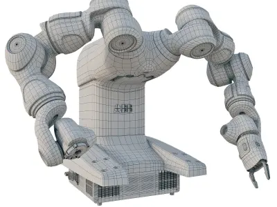 Robot Manipulator ABB Dual-arm YuMi IRB 14000 3D model