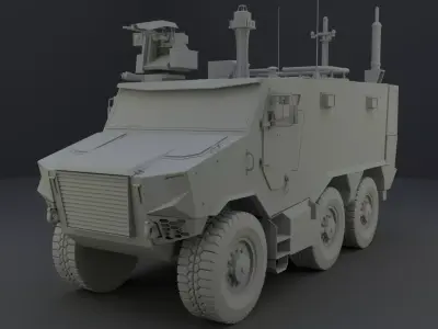 Griffon VBMR - French Army Vehicule 3D model