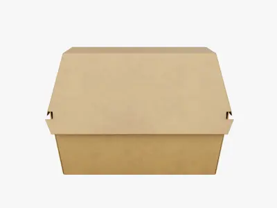 Burger Box 3D model