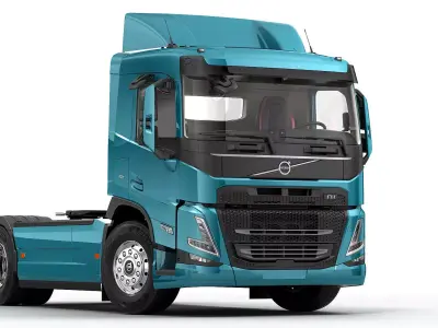 VOLVO FM 2020 Day Cab 4X2 3D model
