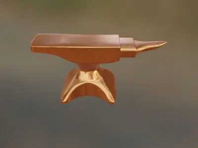Anvils anvil Free low-poly 3D model