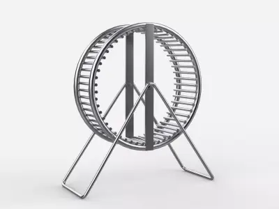 Hamster Wheel 3D model buy
