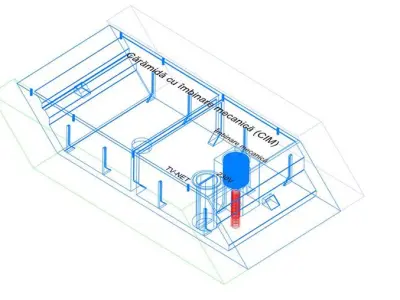 Mechanical brick 3D model