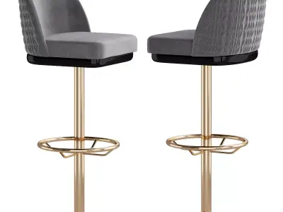 CHARISMA bar stool by giorgiocollection 3D model