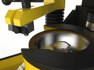 Saw and Diamond Blade Sharpening Machine 3D model