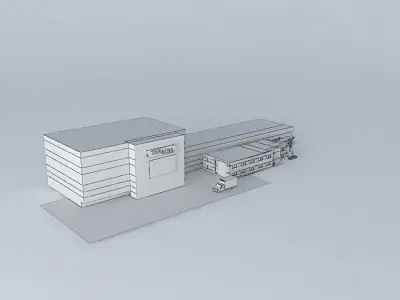 FOOD FACTORY Free 3D model