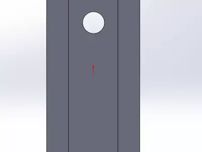 Heavy Duty Angle Pivot Bracket Support 3D model