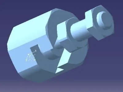 ACCOUPLEMENT  COMPRESSION RADIALE  3D model