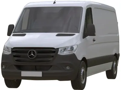 Mercedes-Benz Sprinter L2H1 Van 3D model