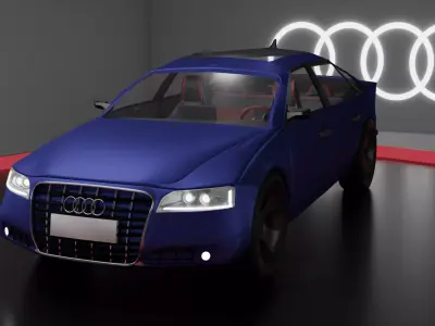 Car OD Free 3D model