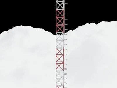 Radio Tower Free 3D model