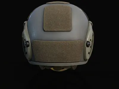 Soldier Helmet Ballistic Low-poly 3D model