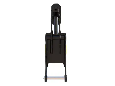 WB Excavator Thumb Attachment  Mini Excavator and Backhoe 3D model