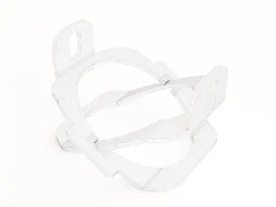 Balloon lift scissors 3D model