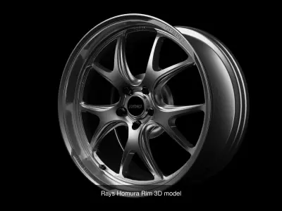 Highpoly Rim Models 3D Model Pack by MIRORVERSE