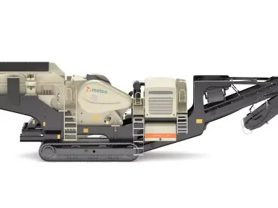 Lokotrack LT120 Mobile Jaw Crusher 3D model