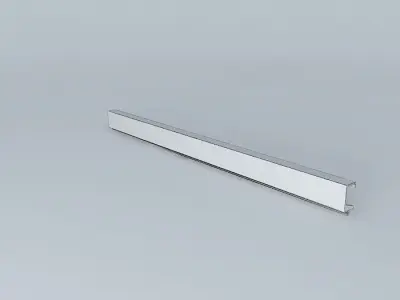 Aluminium handle - SP-041 Free 3D model