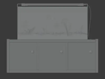 Fish Tank 3D model purchase