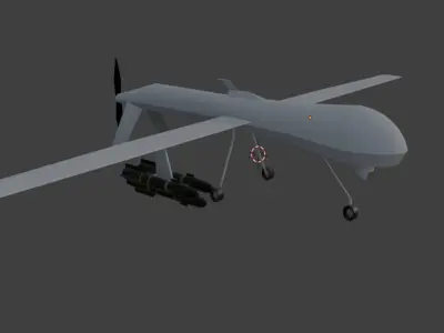Mq 1 Game Ready Low-poly 3D model