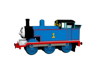 Thomas The Tank Engine Free 3D model