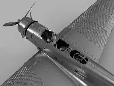 1-350 US Navy TBD 1 Devastator STL 3D print model