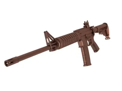 AR-556 -  ar rifle  - rifle 3D print model