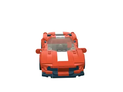 MocBricks3D - Ferrari-488 GTB 3D print model