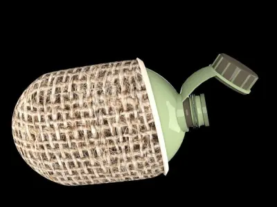 war water bottle  3D model