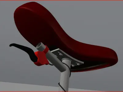 Mountain Unicycle 3D model
