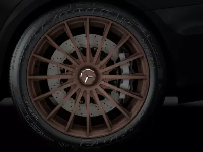 Mercedes-AMG S 65 Final Edition 2019 wheel 3D model