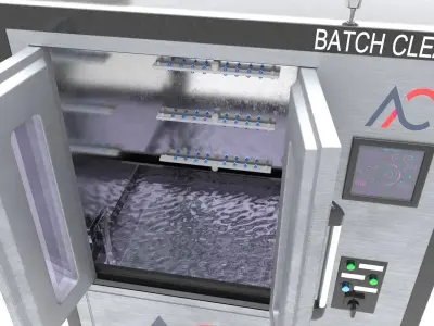Industrial PCB Batch Cleaner Machine - Printed Circuit Boards  3D model