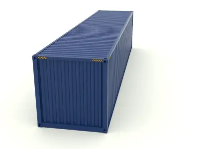 Shipping Container 3D model 10