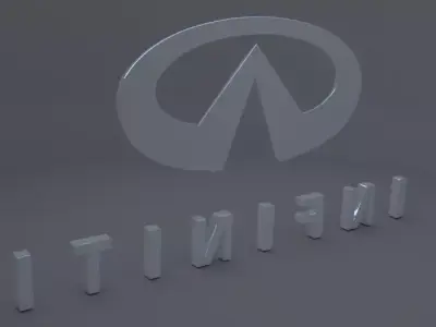 Infiniti Logo 3D model