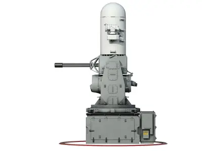 Phalanx CIWS 3D model buy