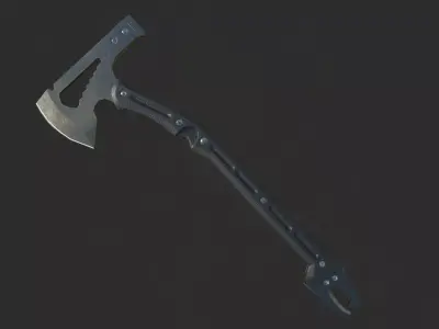 axe123 3D model