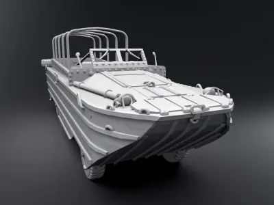 DUKW Scale model 3D print model