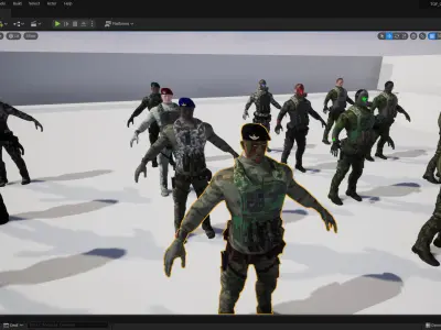 TOF Commandos Free 3D model