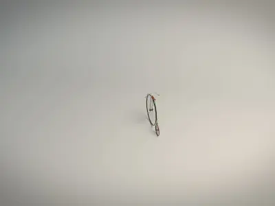 Low Poly Antique Bike Low-poly 3D model