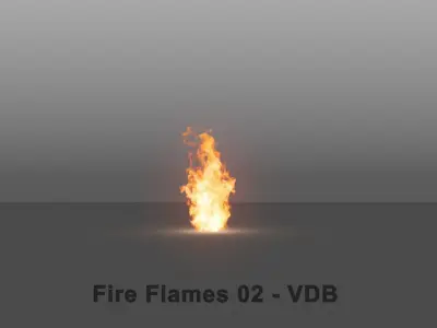  Fire Flames PACK 1 - VDB 