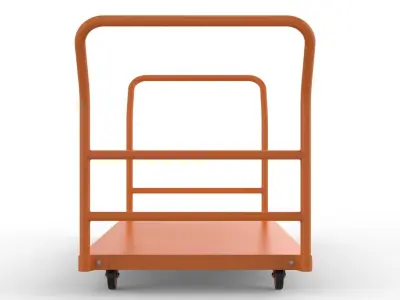 Generic Cart Heavy Duty Transport 02 3D model